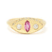 Makeda Ring with Ruby