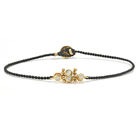 Mirror Mirror Bracelet with Opal and Diamond
