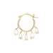 Diamond Beaded Cha Cha Hoops