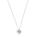 Classic Heart Necklace in Silver