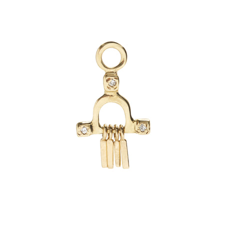 Temple Earring Charm in Gold