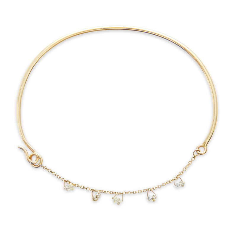 Diamond Beaded Cha Cha Bangle