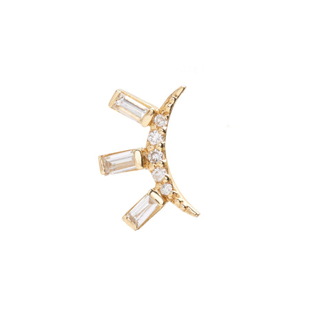 Ariel-1 Crescent Studs