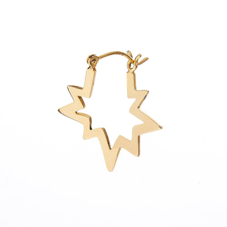 Starburst Hoops