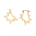 Starburst Hoops