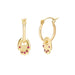 Ruby Hamsa Hoops