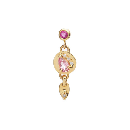 RUBY  NIGHT PETAL DROPS