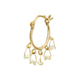 Diamond Beaded Cha Cha Hoops