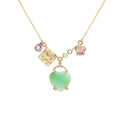 Lucky Heart Charms Necklace