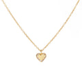 Pavé Diamond Heart Necklace