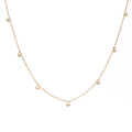 Diamond Beaded Cha Cha Necklace