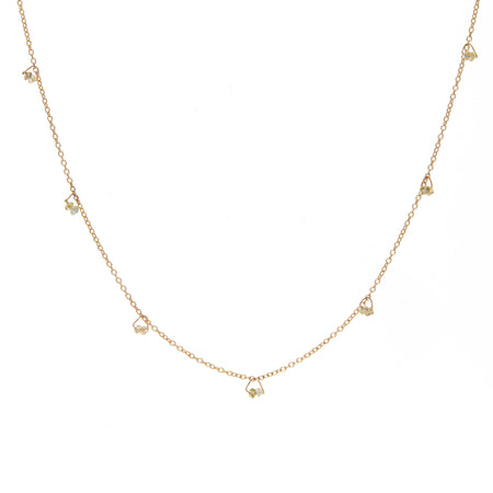 Diamond Beaded Cha Cha Necklace