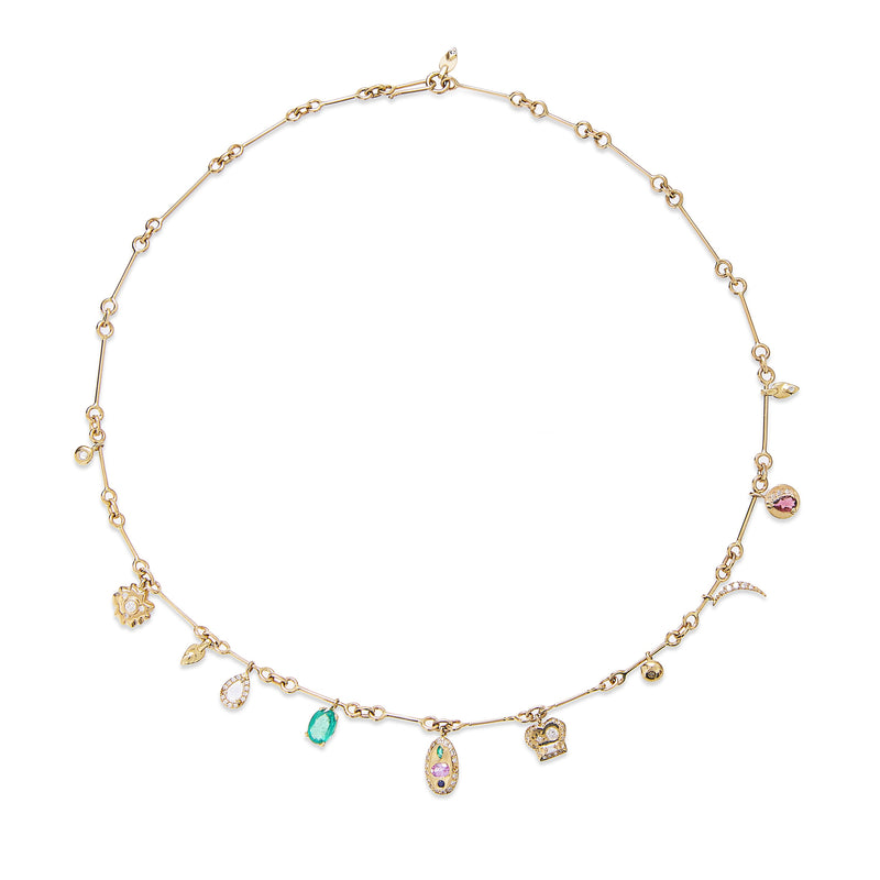 Memento  Charms Necklace
