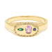 Mini Nandi Ring with Pink Sapphire