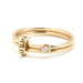 Diamond Link Ring