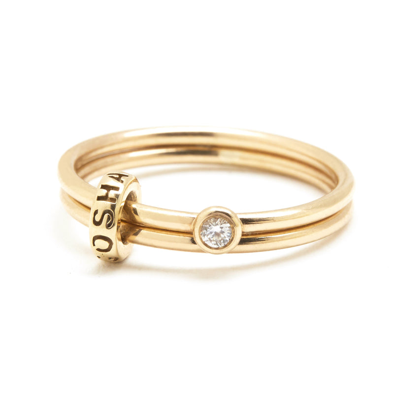 Diamond Link Ring