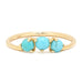 Trinity Ring with Turquoise