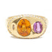 Nandi Ring with Orange Sapphire