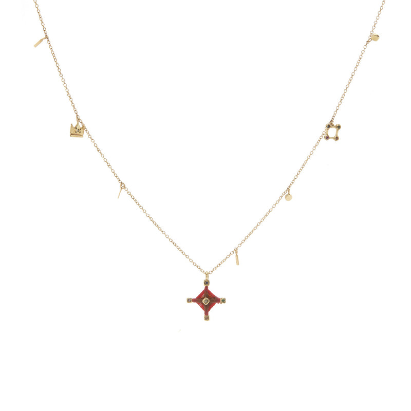 Gods Eye Charms Necklace