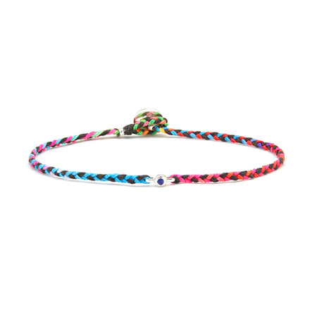 *Limited Edition* Silver Precious Braid Bracelet with Lapis