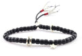 Scosha Mantra Bracelet in Black 