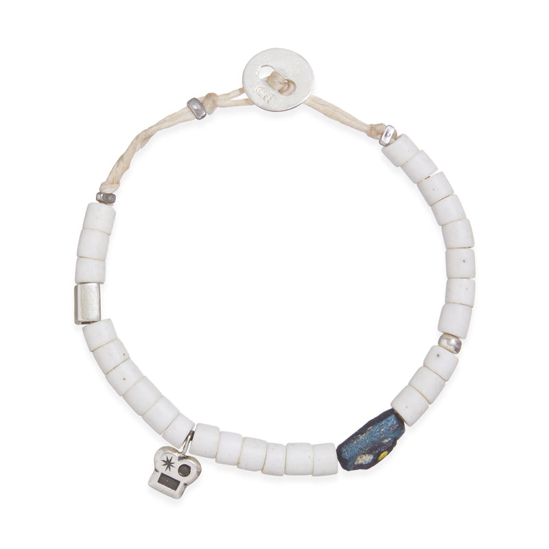 Beaded Bracelet with Brian Charm