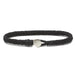 Scosha Classic Fishtail Button Bracelet in Black