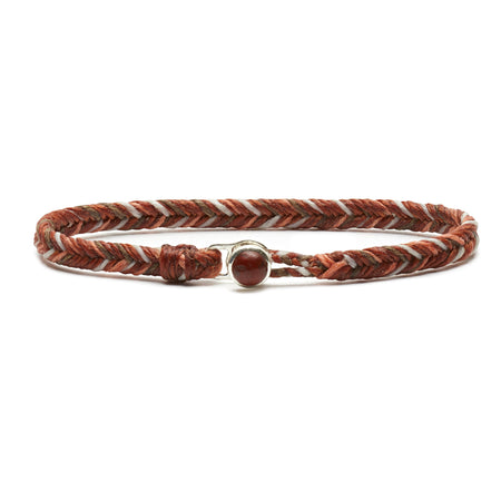 Classic Fishtail Jasper Button in Heartwood Blend