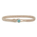 Scosha Fishtail Turquoise Button Bracelet in Natural