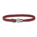 Scosha Fishtail Turquoise Button Bracelet in Red