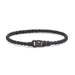 Single Wrap Bracelet in Oxidized Black