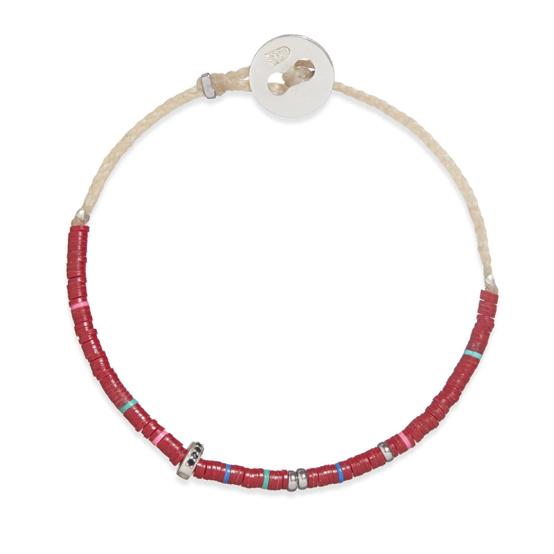 Diamond Beach Bracelet in Silver