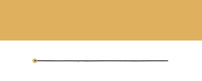 Signature Charm Bracelet in Black