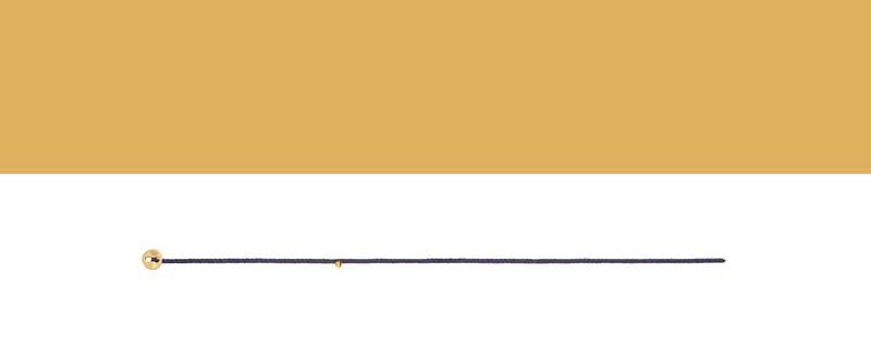 Signature Charm Bracelet in Indigo