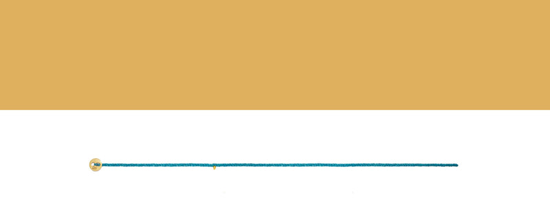 Signature Charm Bracelet in Turquoise