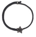 Adjustable Star Signature Bracelet in Black Matte