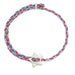 Adjustable Star Signature Bracelet in Sky and Scarlet