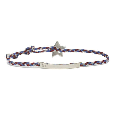 Signature ID Star in Silver & Red, White and Blue