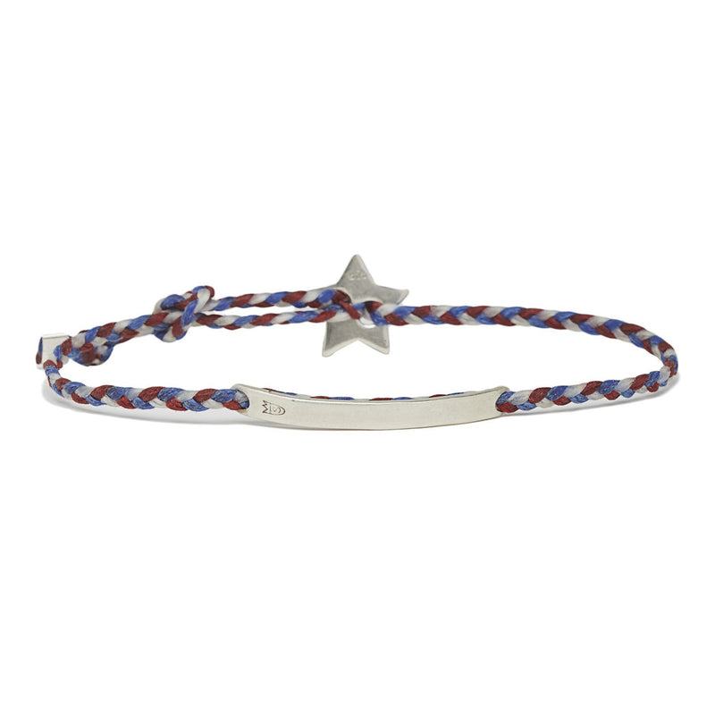 Signature ID Star in Silver & Red, White and Blue