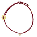 Signature Bracelet in Red with Eye Charm