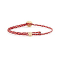 Signature Bracelet with Brian Slider in Red/Neon Pink Blend