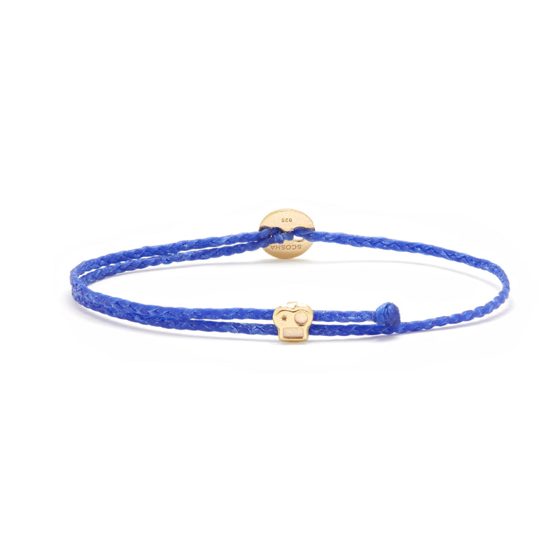 Signature Bracelet with Brian Slider in Royal Blue