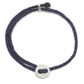 Adjustable Signature Bracelet in Indigo