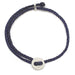 Adjustable Signature Bracelet in Indigo