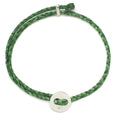 Adjustable Signature Bracelet in Kelly Green