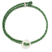 Adjustable Signature Bracelet in Kelly Green