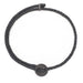 Adjustable Signature Bracelet in Black Matte