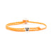 Adjustable Brian Signature Bracelet in Neon Orange