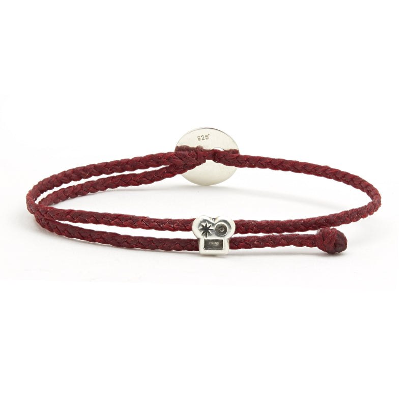 Adjustable Brian Signature Bracelet in Red