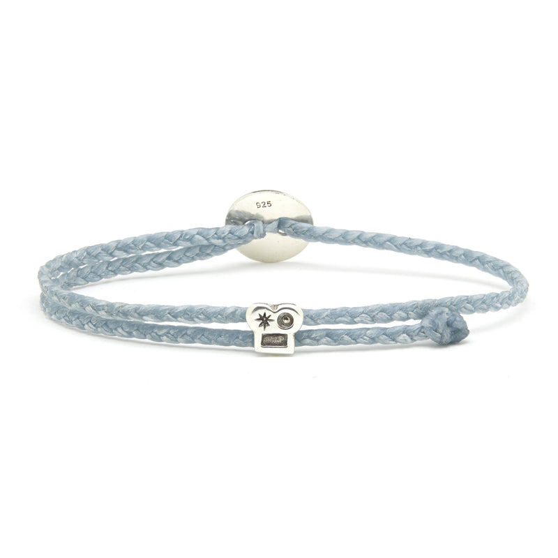 Adjustable Brian Signature Bracelet in Sky Blue